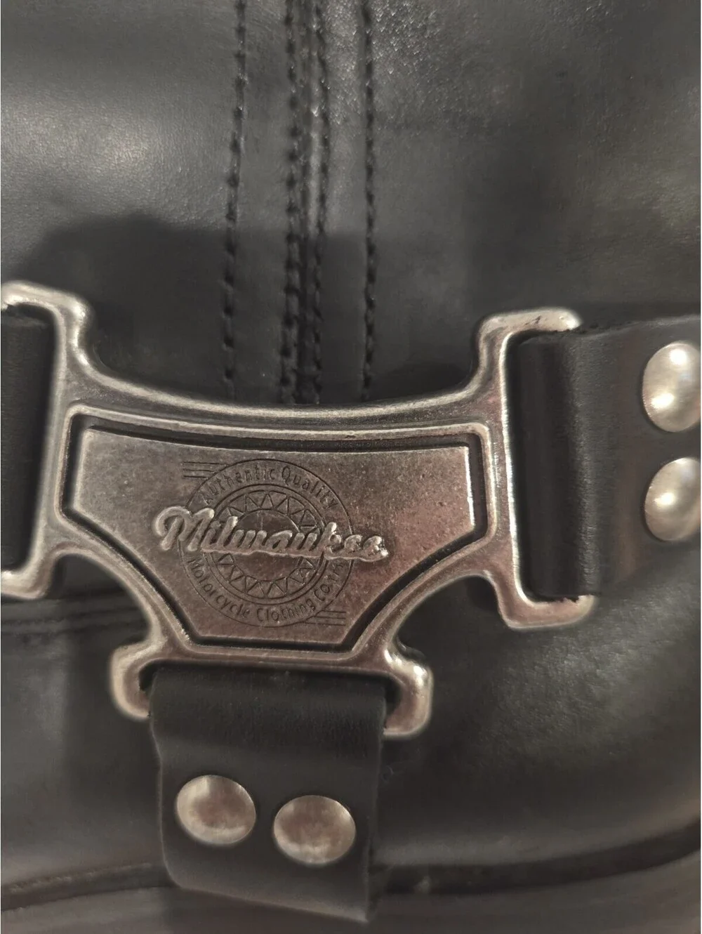 Milwaukee Men's Leather Harness Boots Size 10EEE